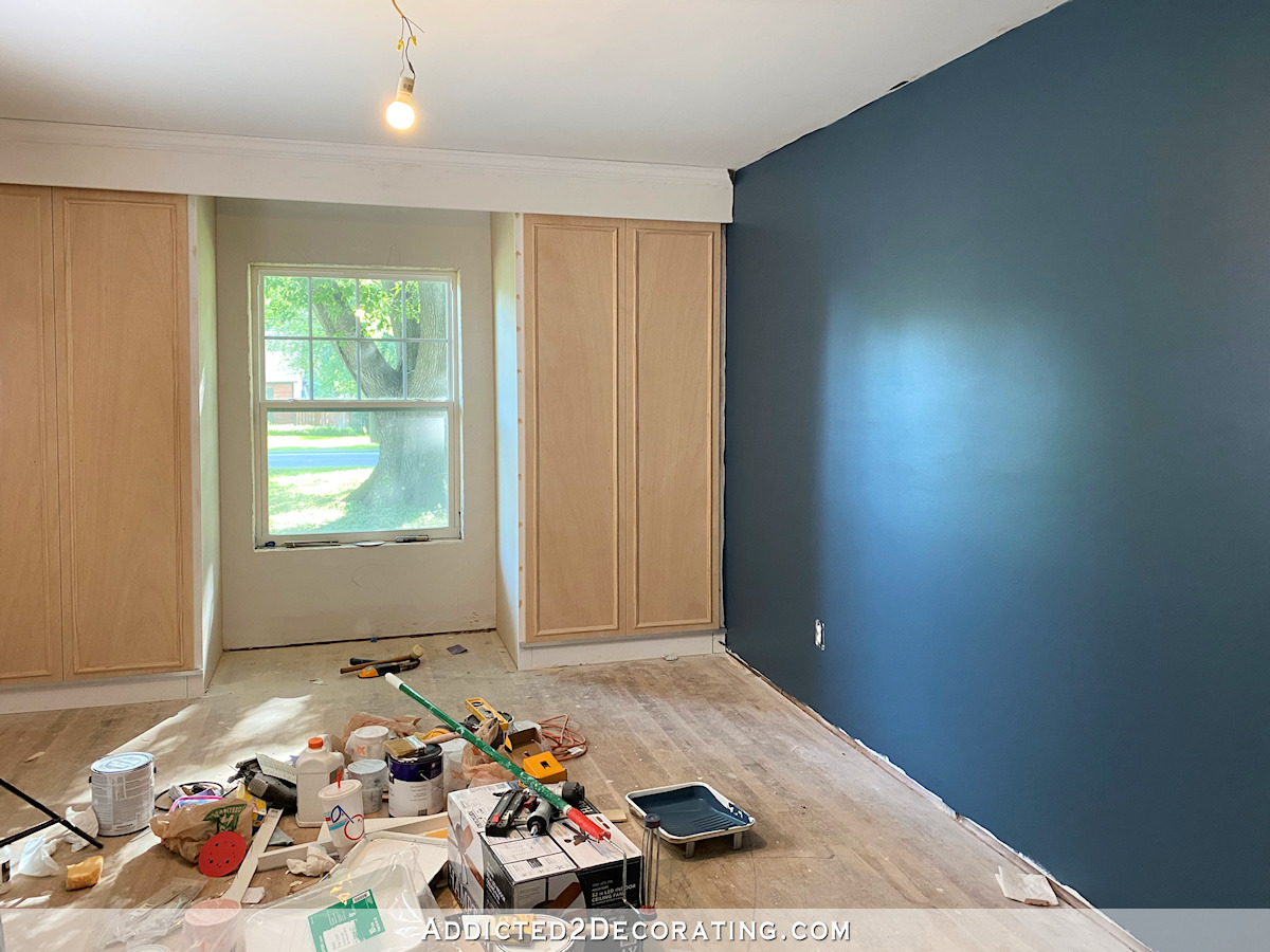 Guest Bedroom Walls — Trim or No Trim?