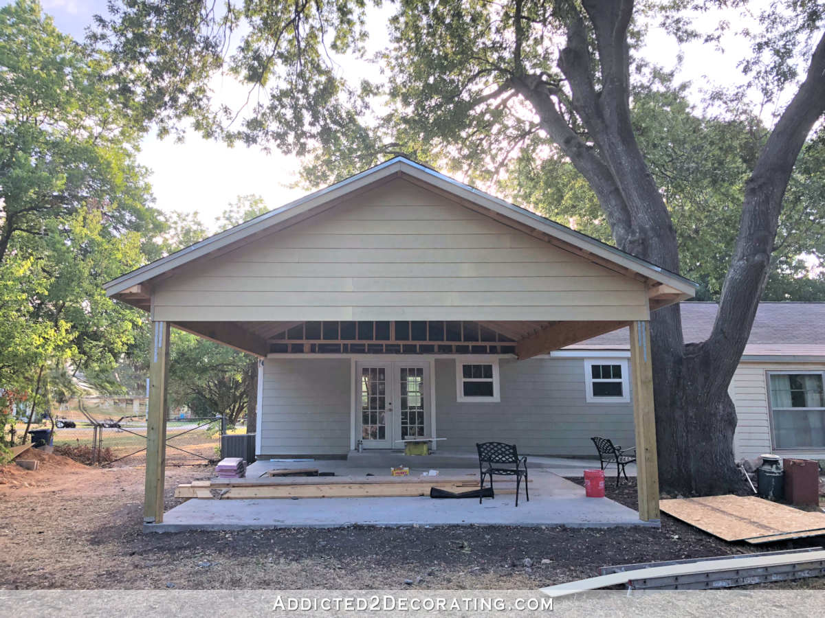 Progress Report: Carport and Front Porch