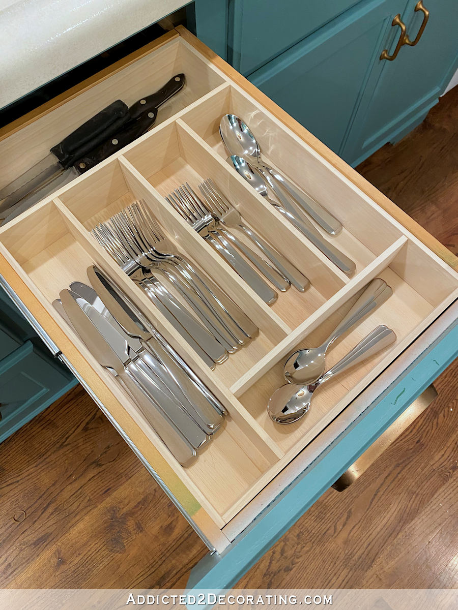 C.O.P. Week 5 – Kitchen Edition (DIY Kitchen Utensil Drawer Dividers)