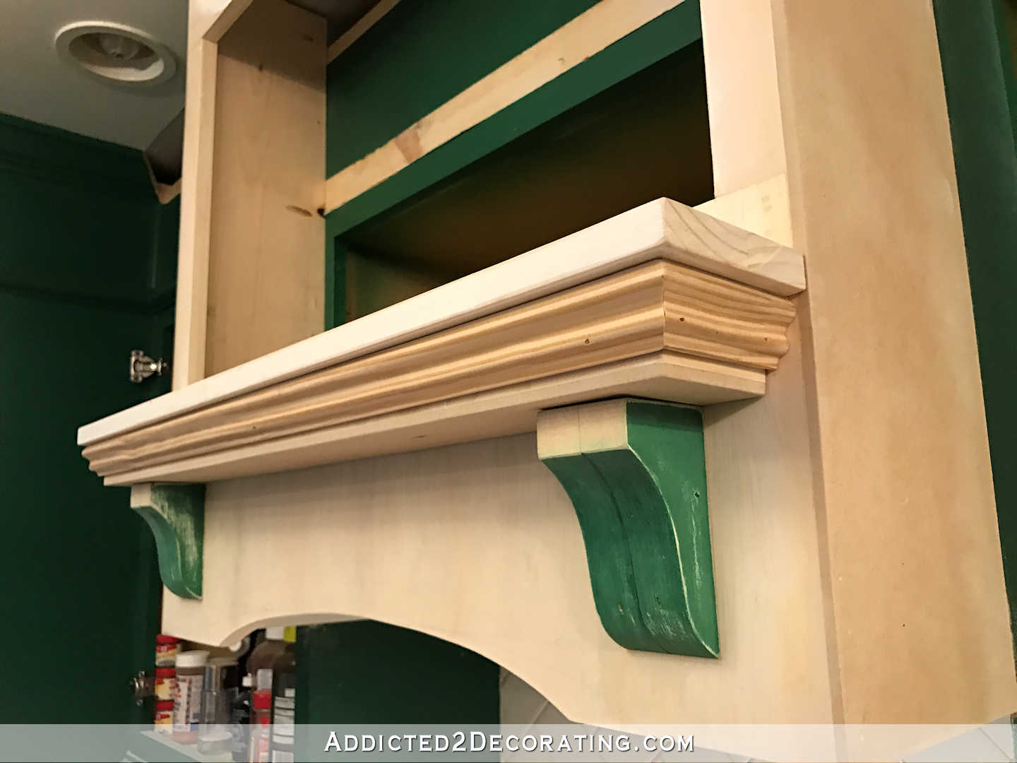 DIY Wood Range Hood Cover – Some Adjustments For Safety + More Progress