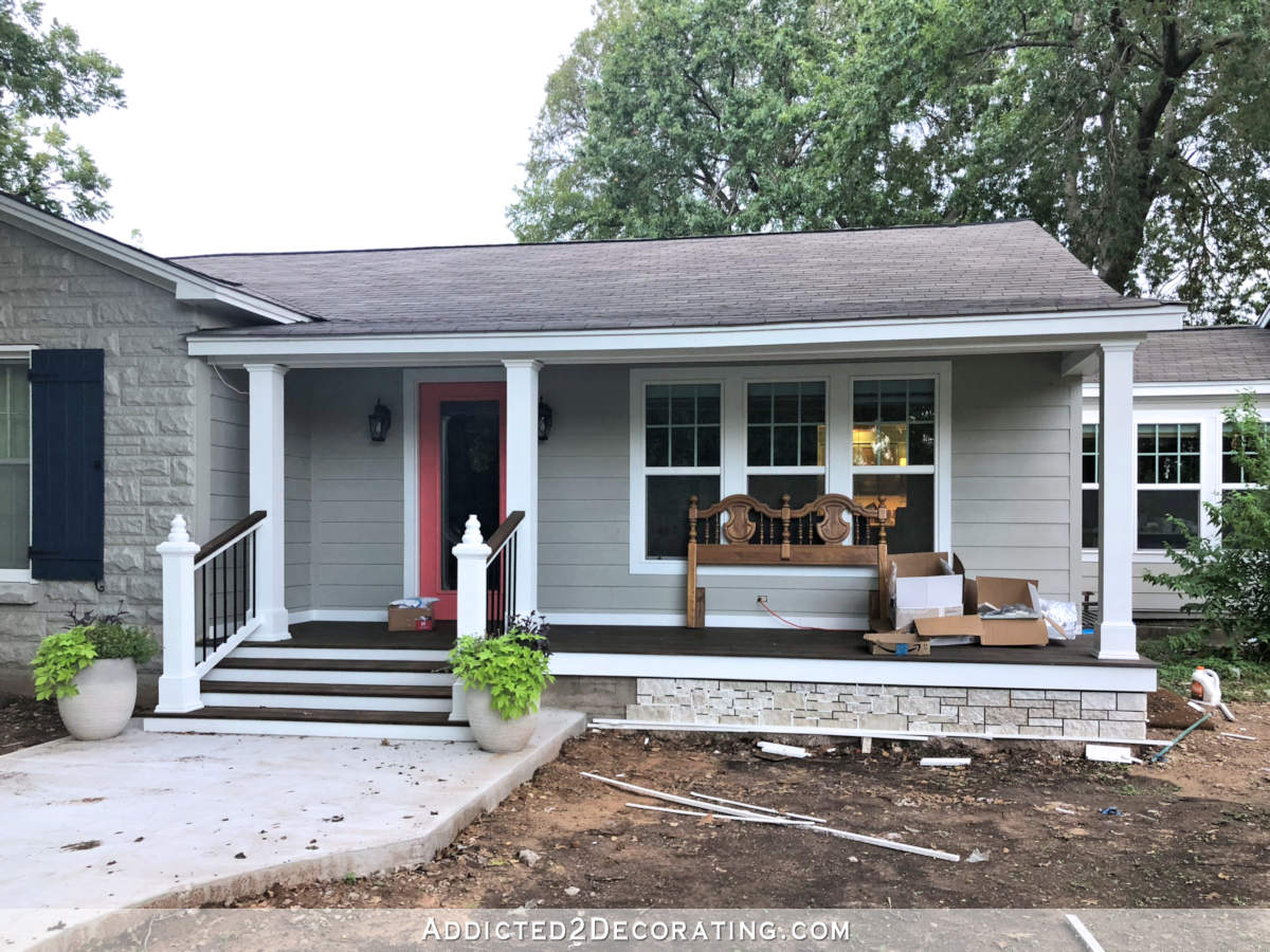 More Porch And Exterior Projects In Progress And Planned