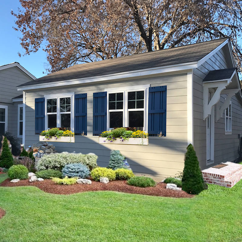 Would You Use Fake Plants Mixed In With Real Plants In Front Yard Flower Beds?