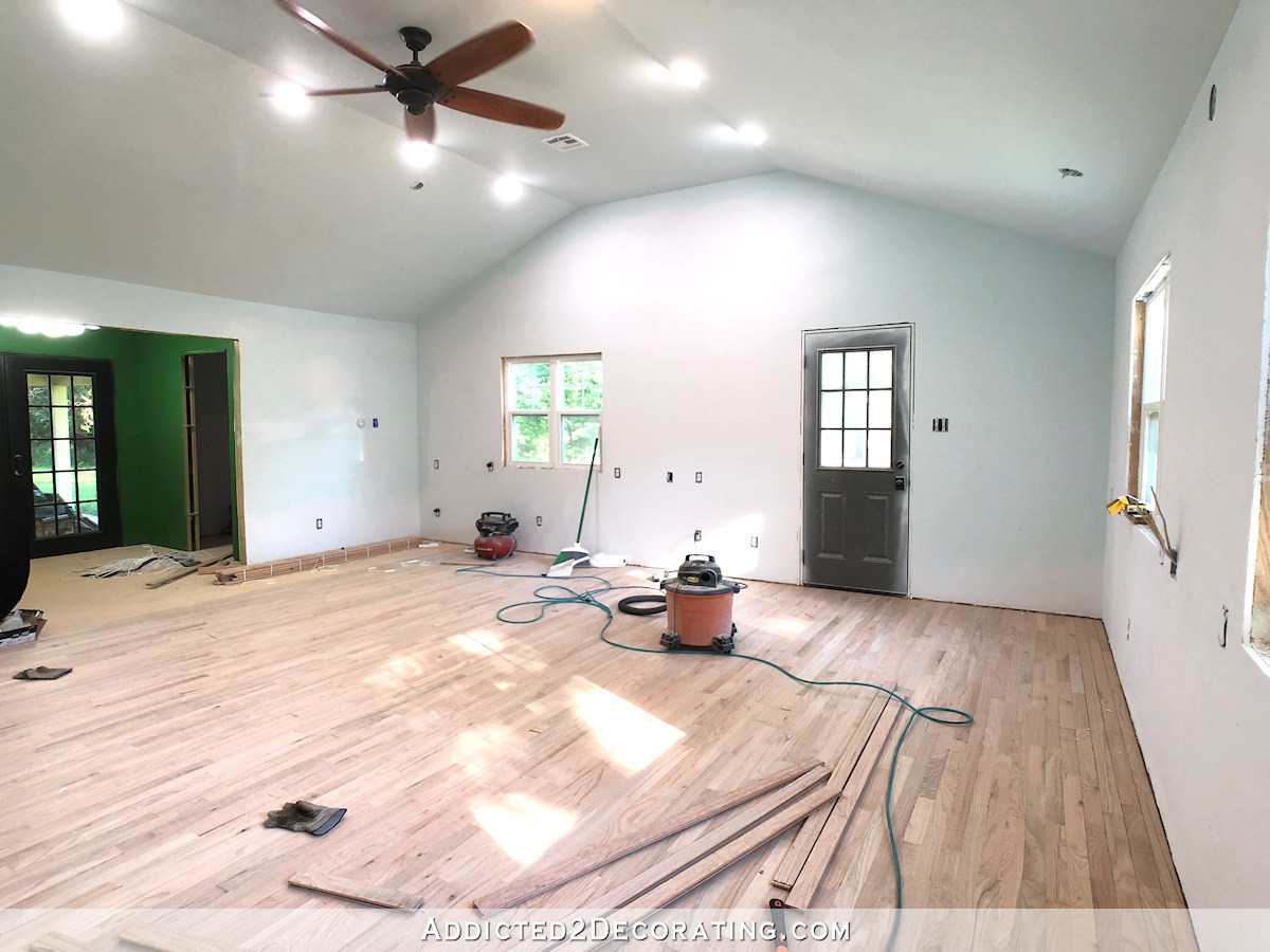 Studio Hardwood Flooring: Stained Or Whitewashed?